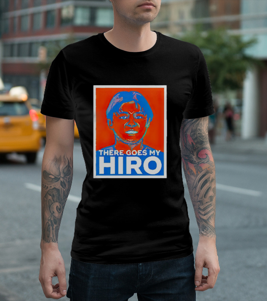 Mets Hiro Fujiwara There Goes My Hiro Poster Style Pop T-Shirt