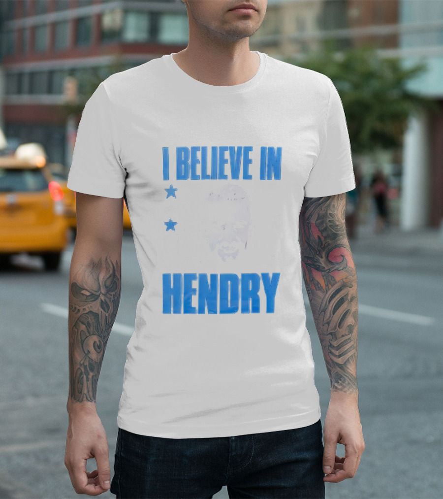 I Believe in Joe Hendry with Stars T-Shirt