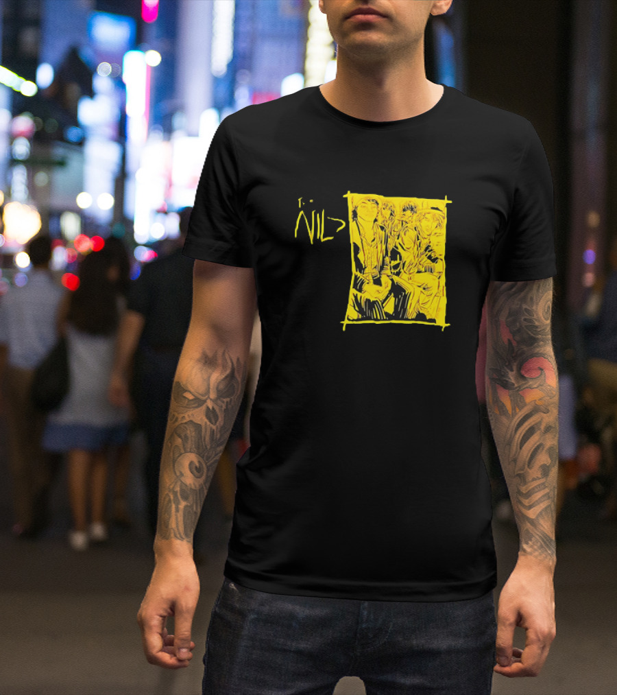 The Nils Comic Band Yellow T-Shirt