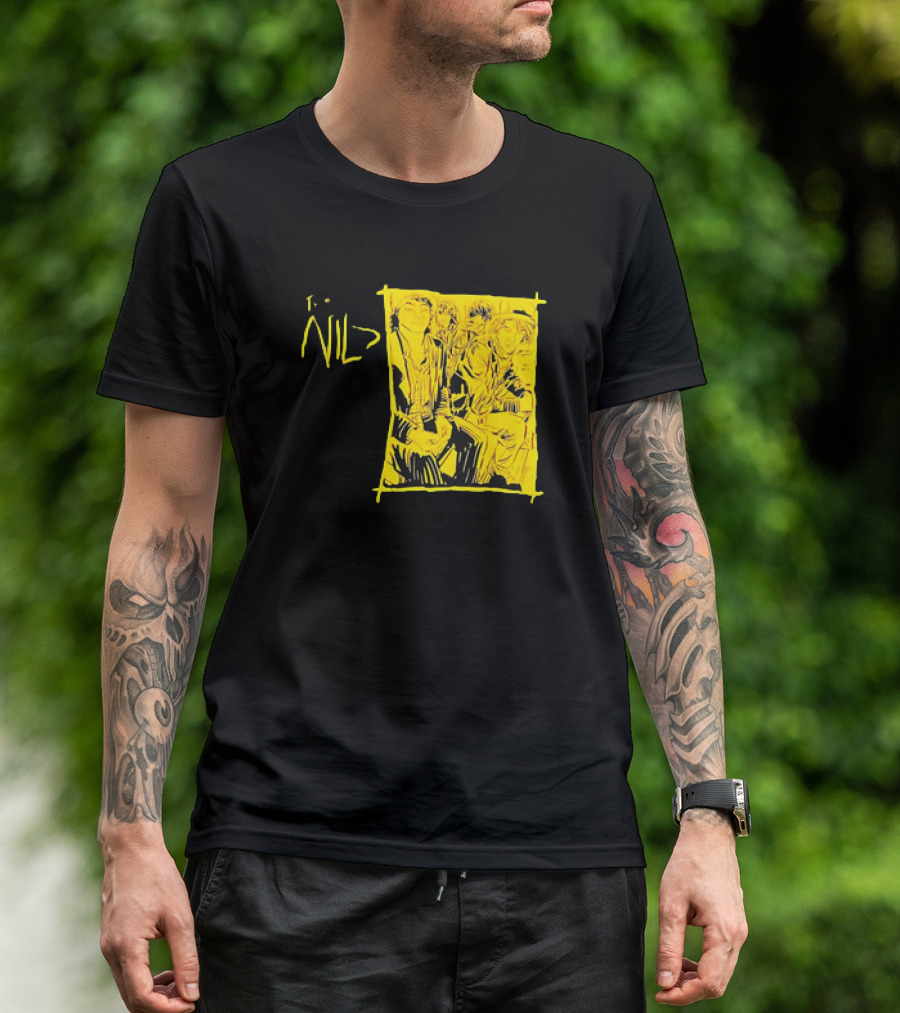The Nils Comic Band Yellow T-Shirt
