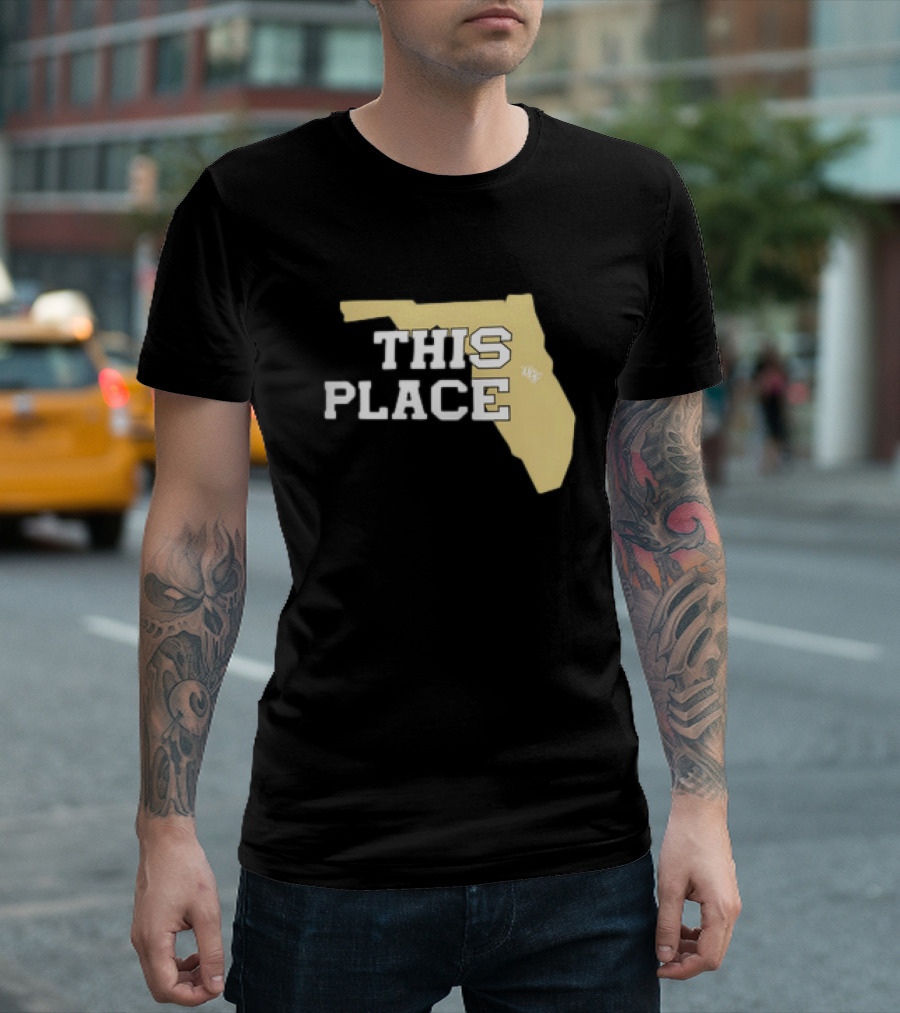UCF Knights This Place Florida State Outline T-Shirt