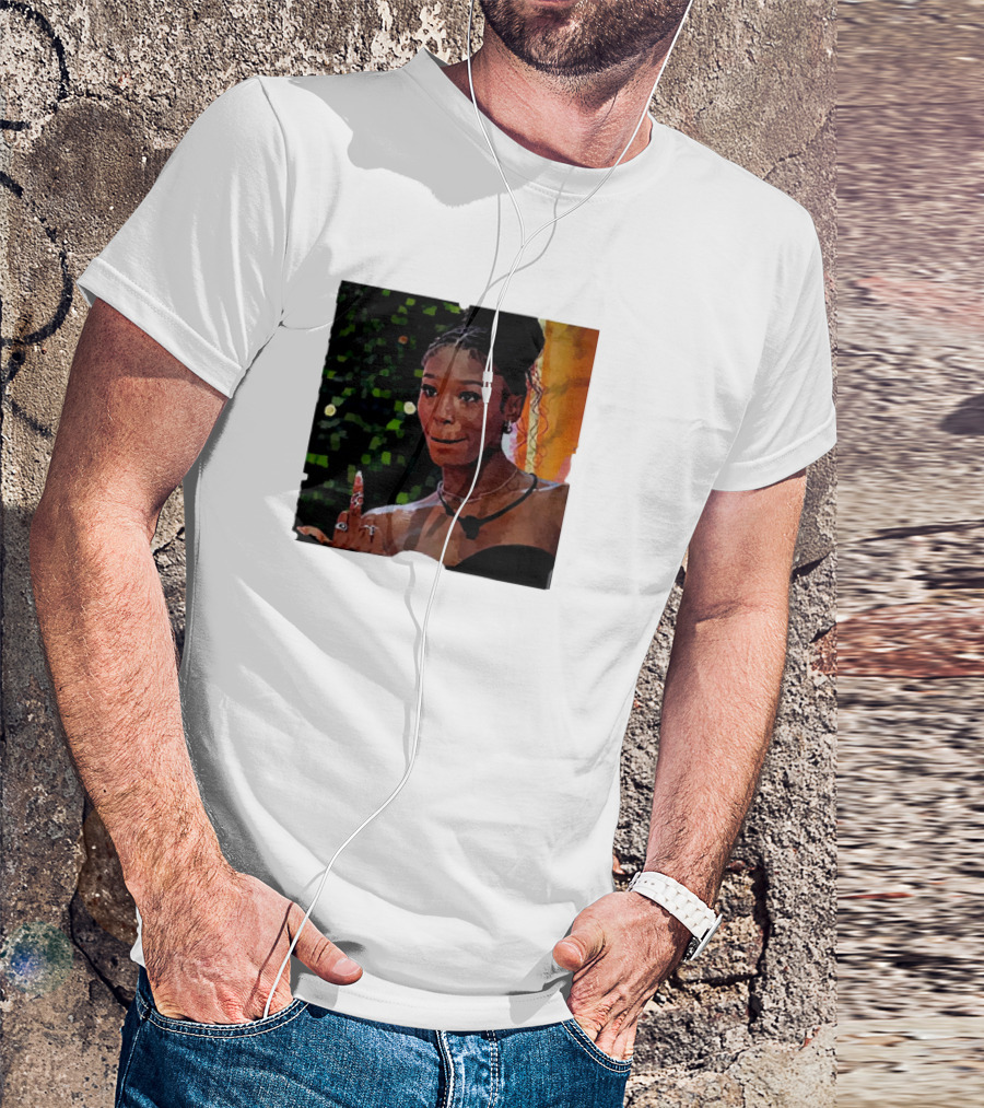 Love Island USA Serena Gesture Middle Finger T-Shirt