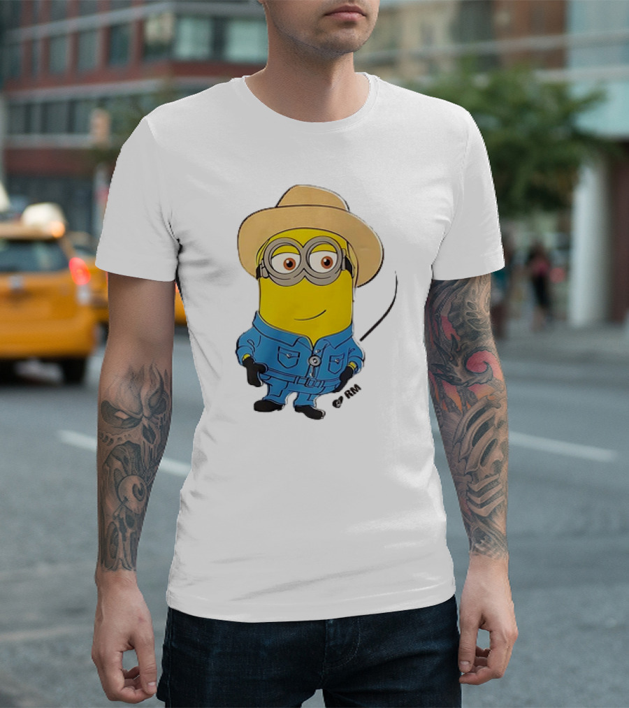 Minion BTS X DM4 Cowboy RM T-Shirt