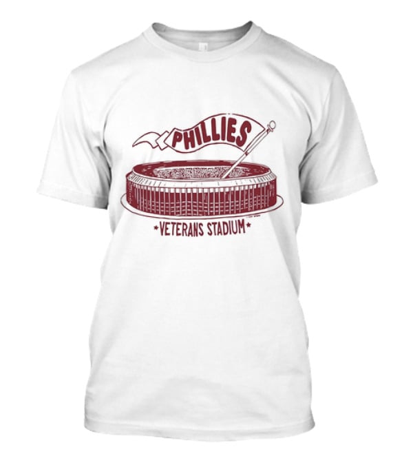 Phillies Veterans Stadium Retro T-Shirt