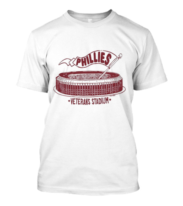 Phillies Veterans Stadium Retro T-Shirt