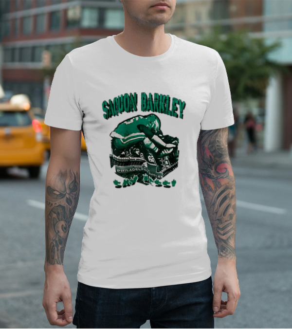 Saquon Barkley Fly Home Of Philadelphia Eagles Say Less T-Shirt