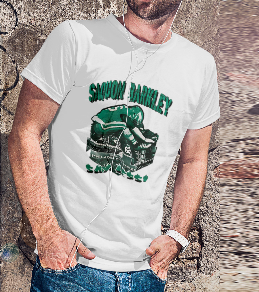 Saquon Barkley Fly Home Of Philadelphia Eagles Say Less T-Shirt