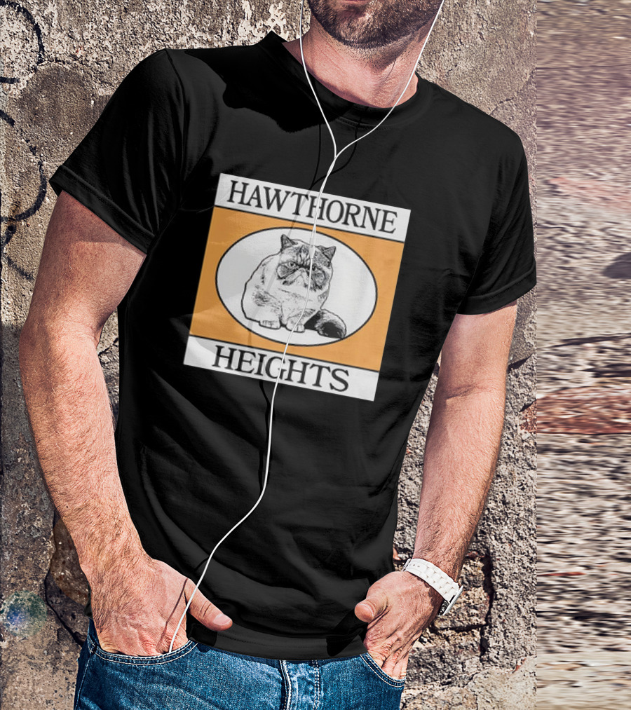 Cat Hawthorne Heights Oval T-Shirt