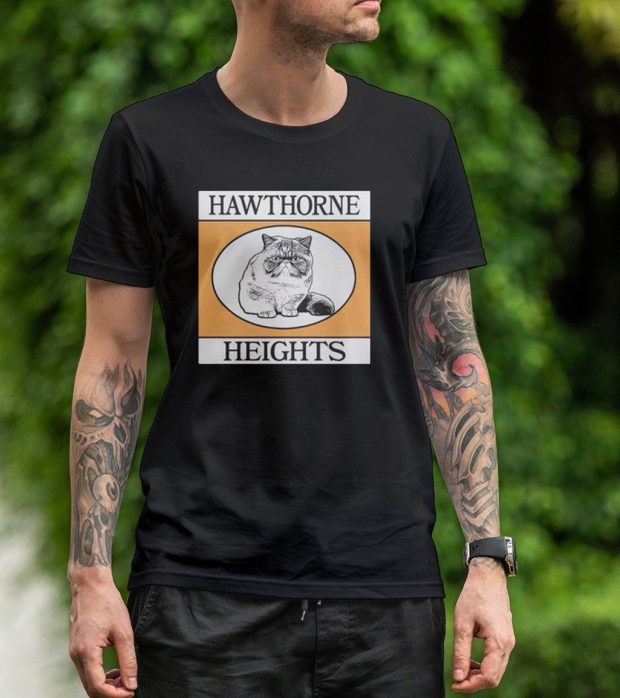Cat Hawthorne Heights Oval T-Shirt