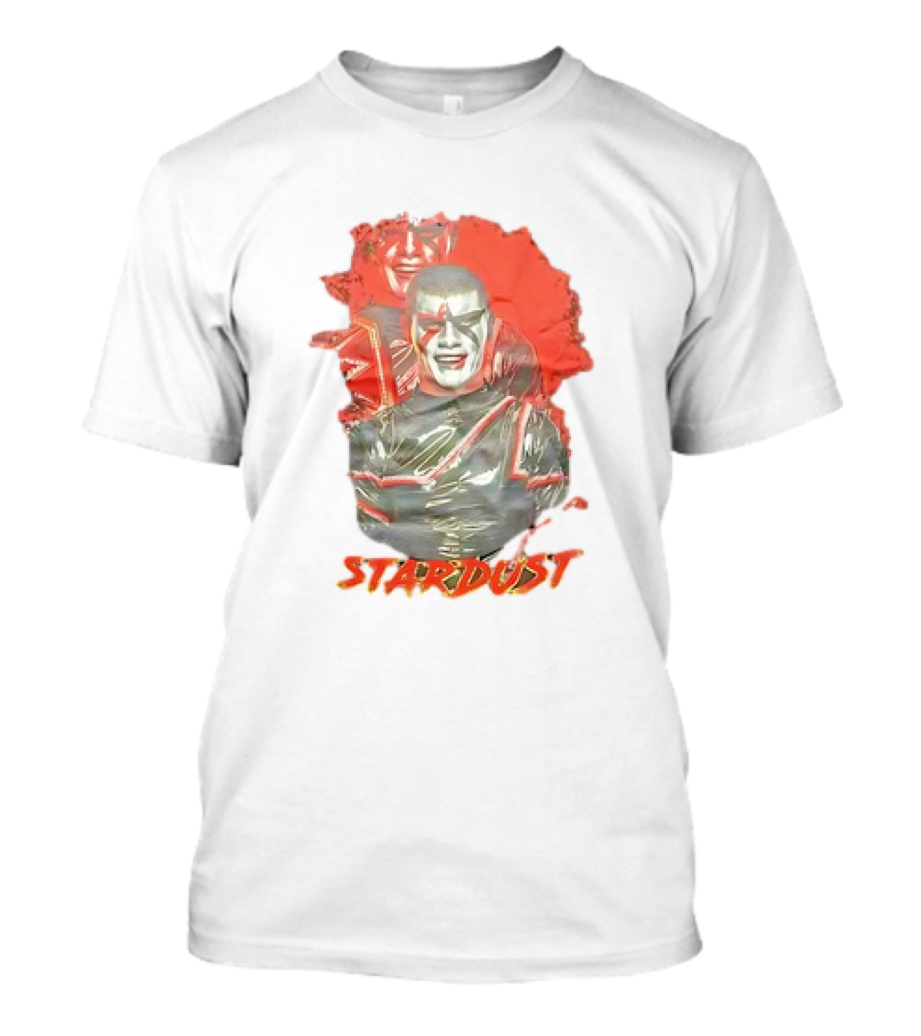Cody Rhodes Stardust Red Face Paint Costume T-Shirt