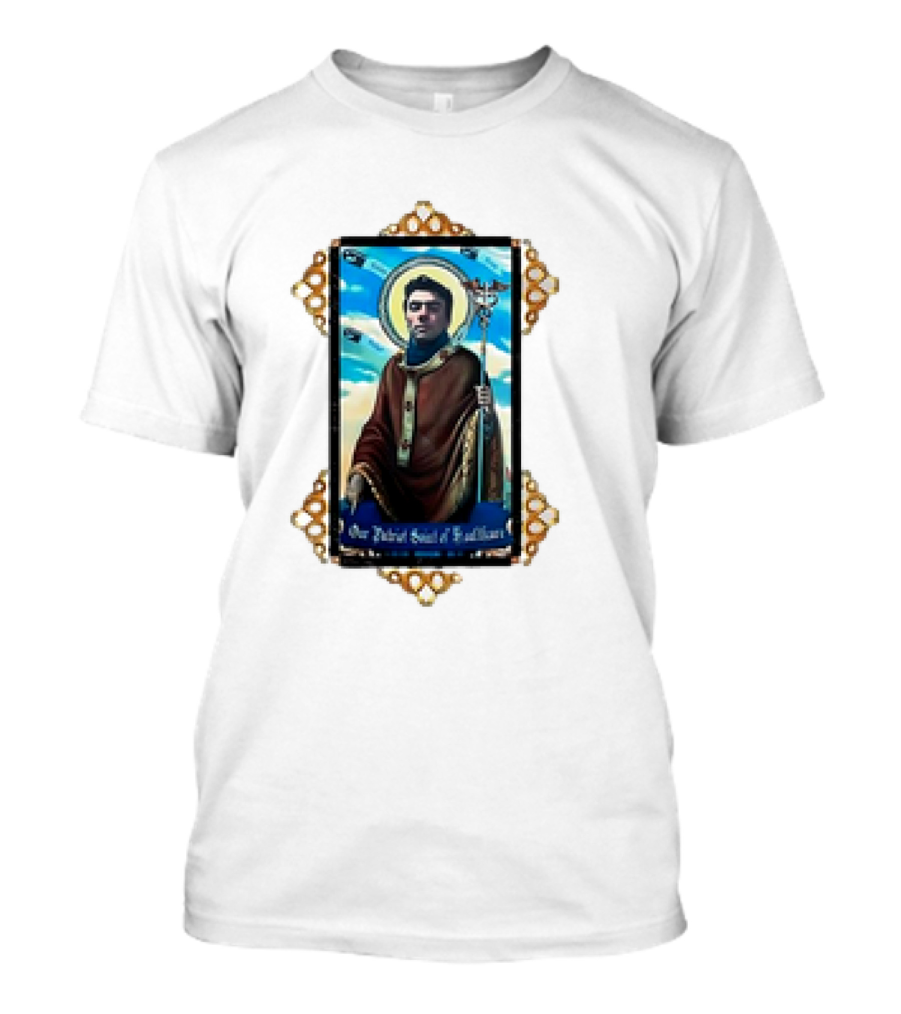 Luigi Mangione Our Patriot Saint Of Healthcare With Iconic Religious T-Shirt