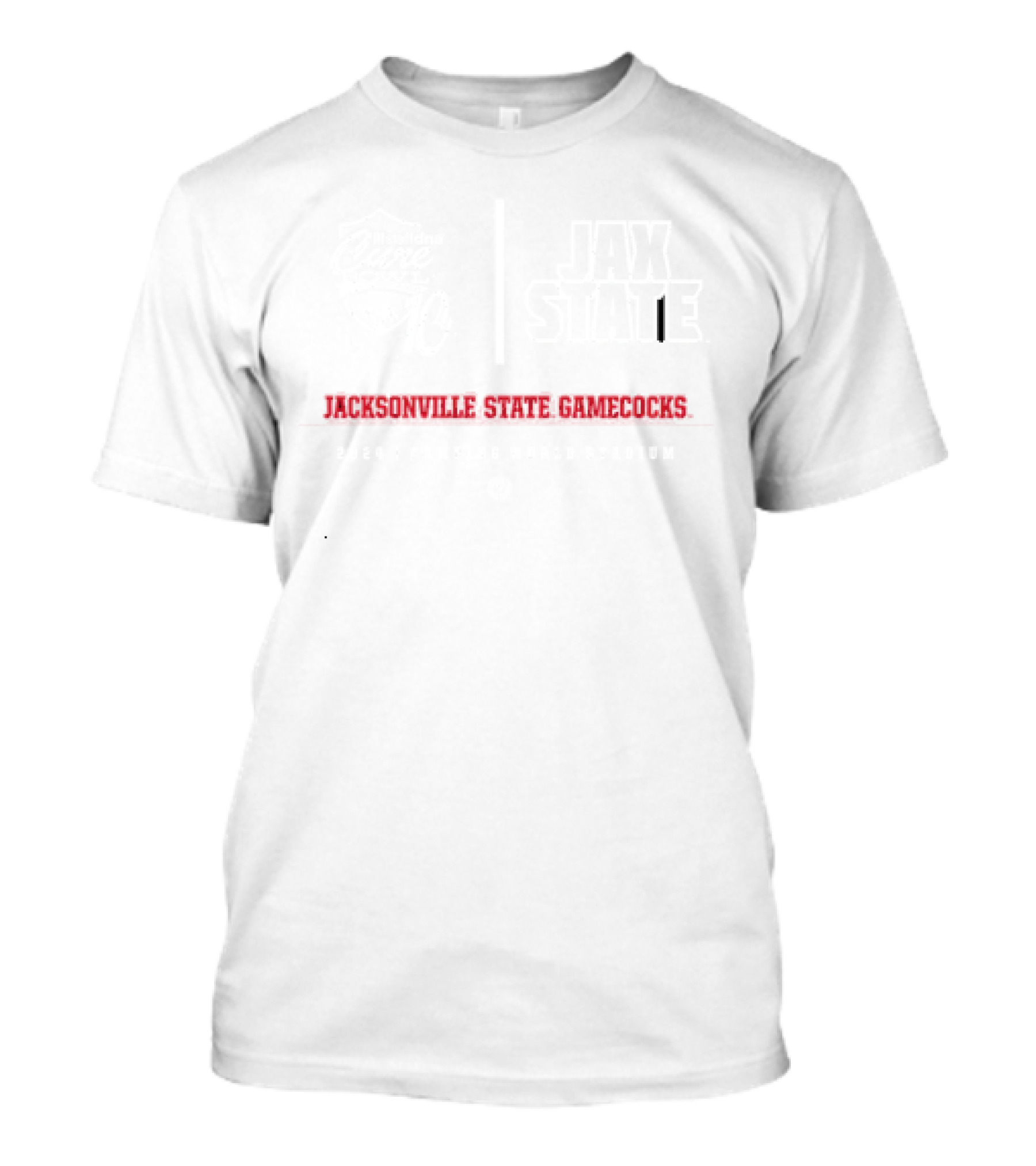 Staffdna Cure Bowl Orlando Jacksonville State Gamecocks Camping World Stadium T-Shirt