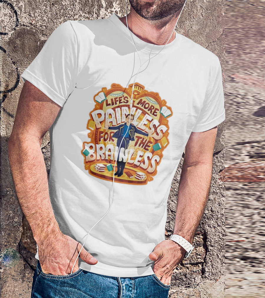 Life’s More Painless For The Brainless Wicked Prince Fiyero Books And Pages T-Shirt