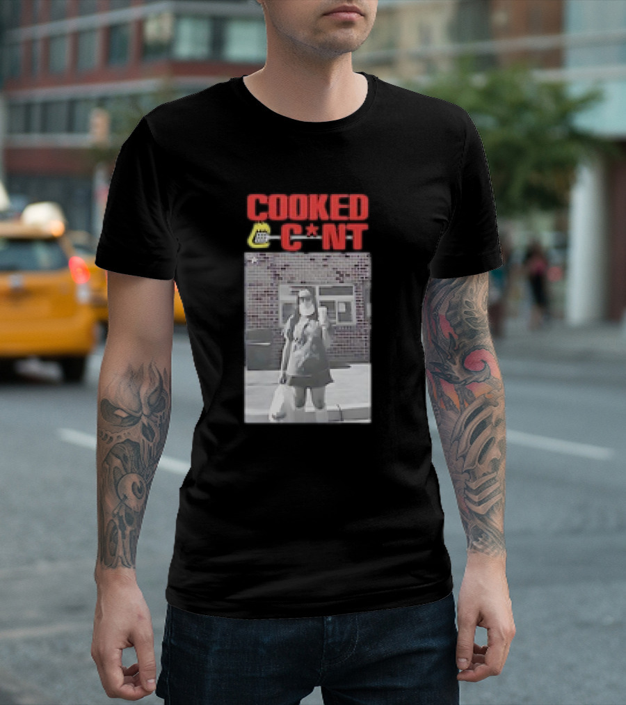 Stephde Lander Cooked C*nt Cook Out Acid Wash T-Shirt