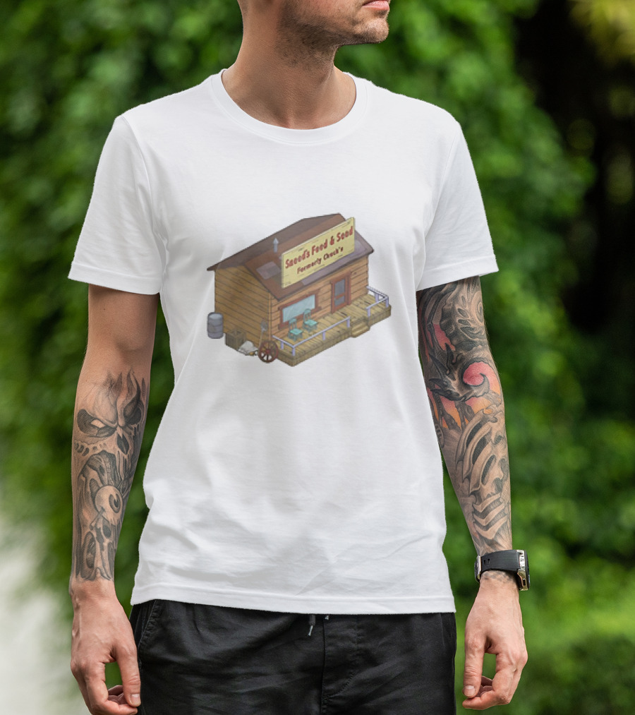 The Simpsons Sneed’s Feed And Seed Formerly Chuck’s T-Shirt