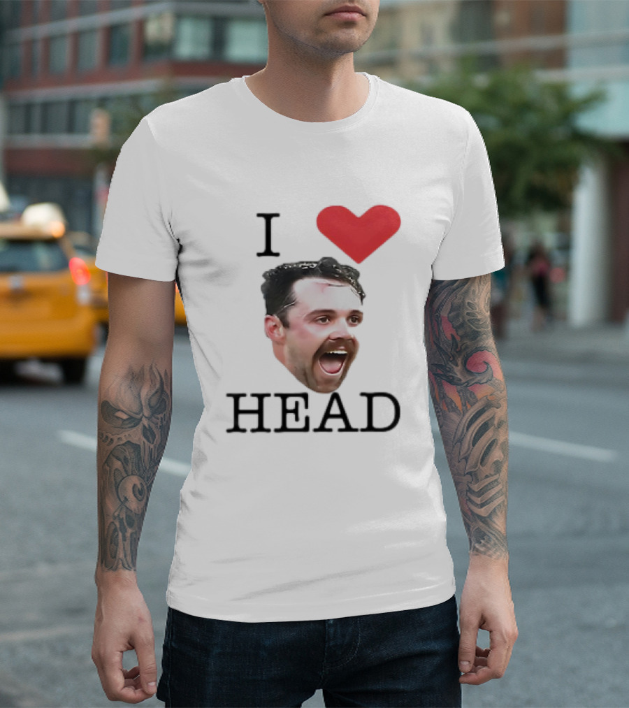 Travis Head I Heart Head T-Shirt