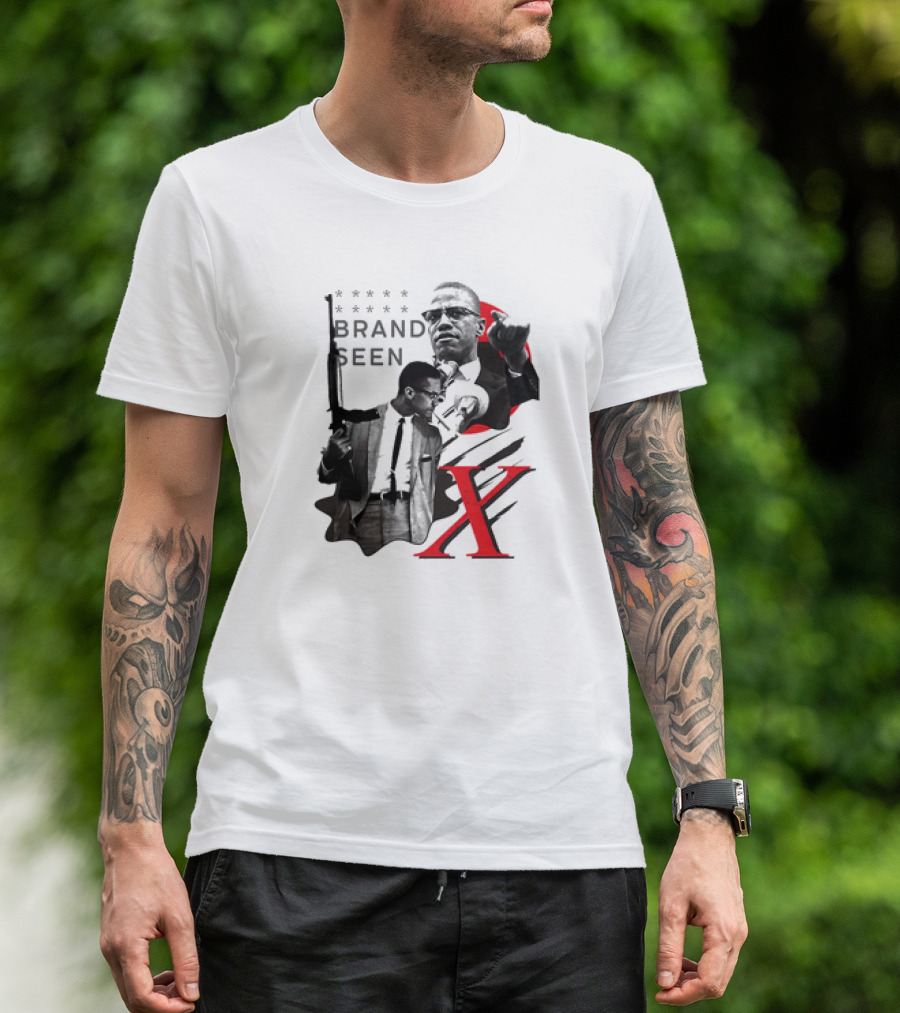 Malcolm X Brand Seen Anthony Edwards X T-Shirt