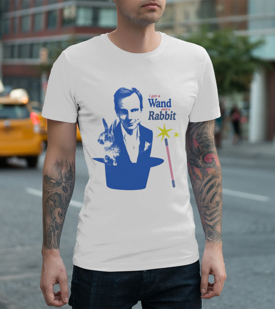 Will Arnett I Got a Wand and a Rabbit Magic Hat Image T-Shirt