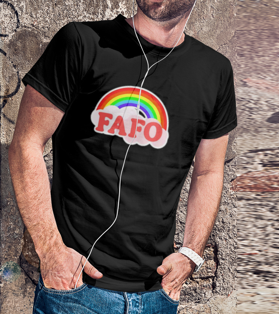 FAFO Rainbow Cute T-Shirt