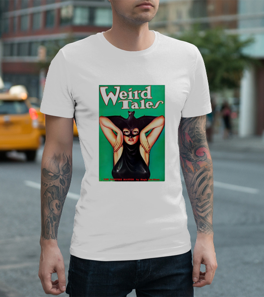 Weird Tales The Vampire Master Batwoman By Hugh Davidson T-Shirt