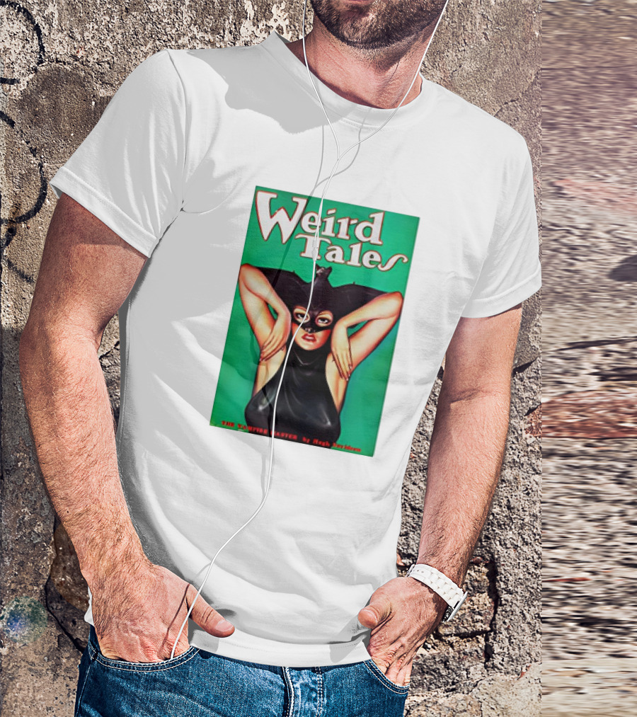 Weird Tales The Vampire Master Batwoman By Hugh Davidson T-Shirt