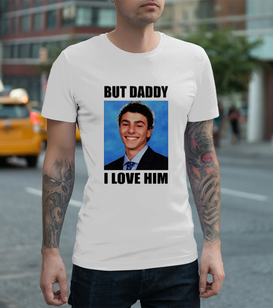 But Daddy I Love Him Smiling Luigi Y2K T-Shirt