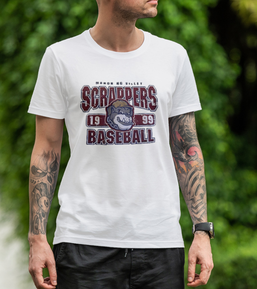 Mahoning Valley Scrappers Baseball 1999 Vintage T-Shirt