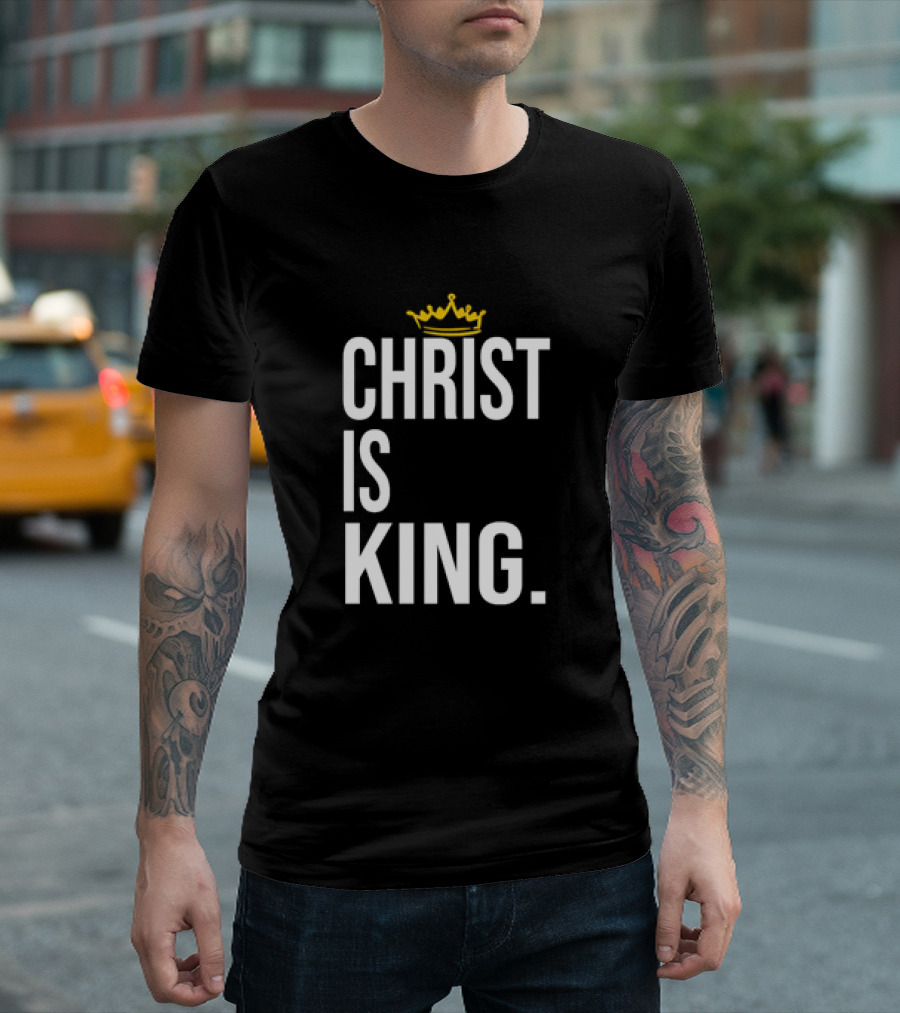 Christ Is King Crown T-Shirt