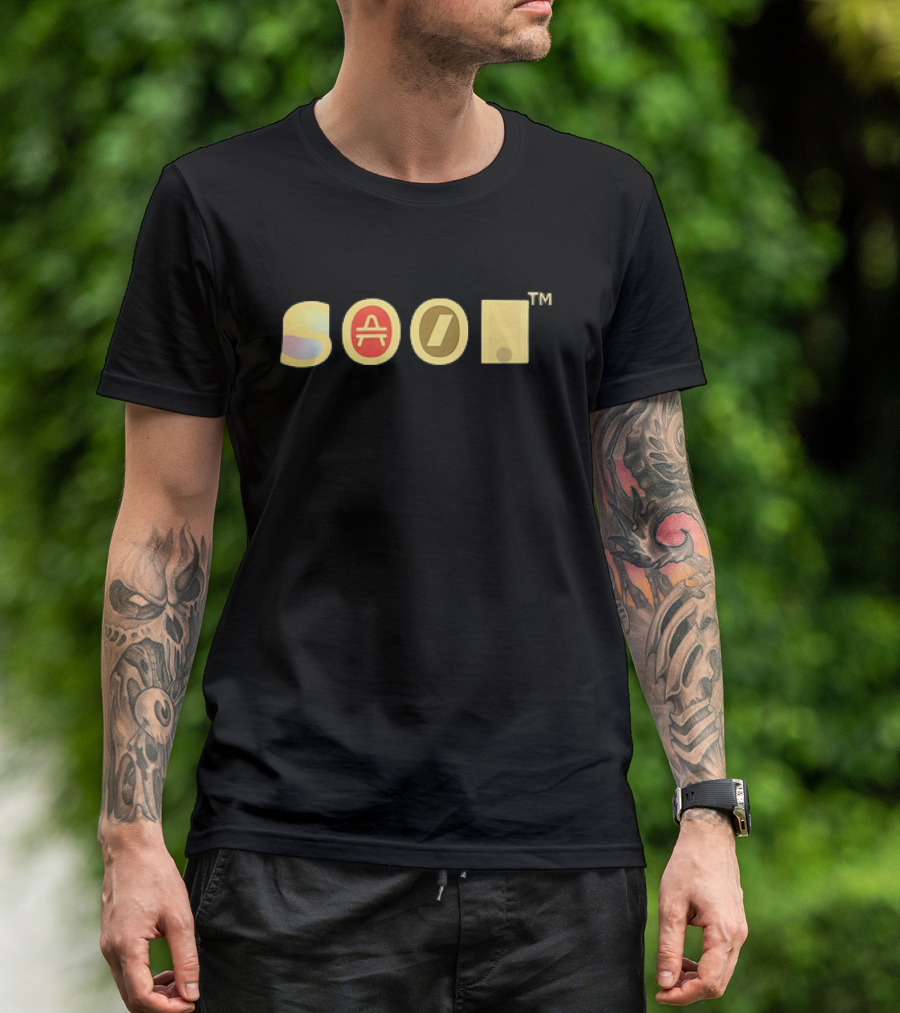 Soon Logos Cryptocurrency Design Fiat Acala Polygon Bitcoin T-Shirt