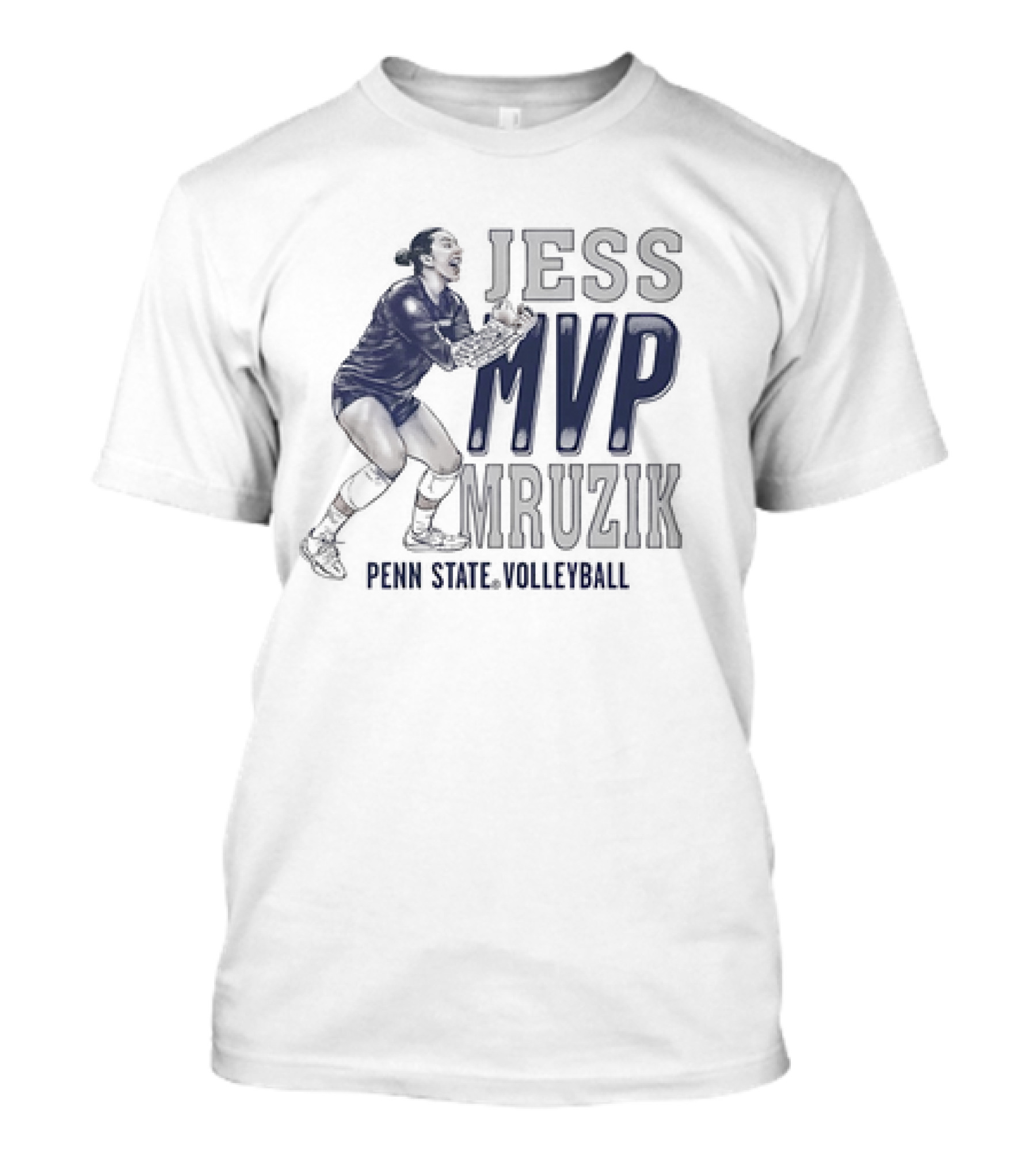 Jess MVP Mruzik Penn State Volleyball 90s T-Shirt