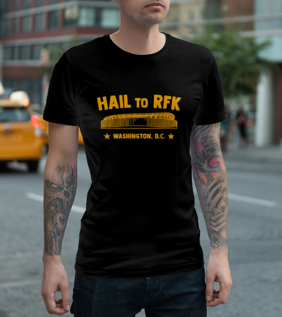 Washington Commanders Hail to RFK Washington D.C. Vintage T-Shirt