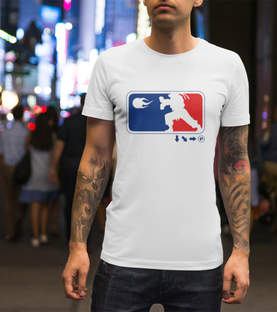 Street Fighter Video Game League Player Moves T-Shirt