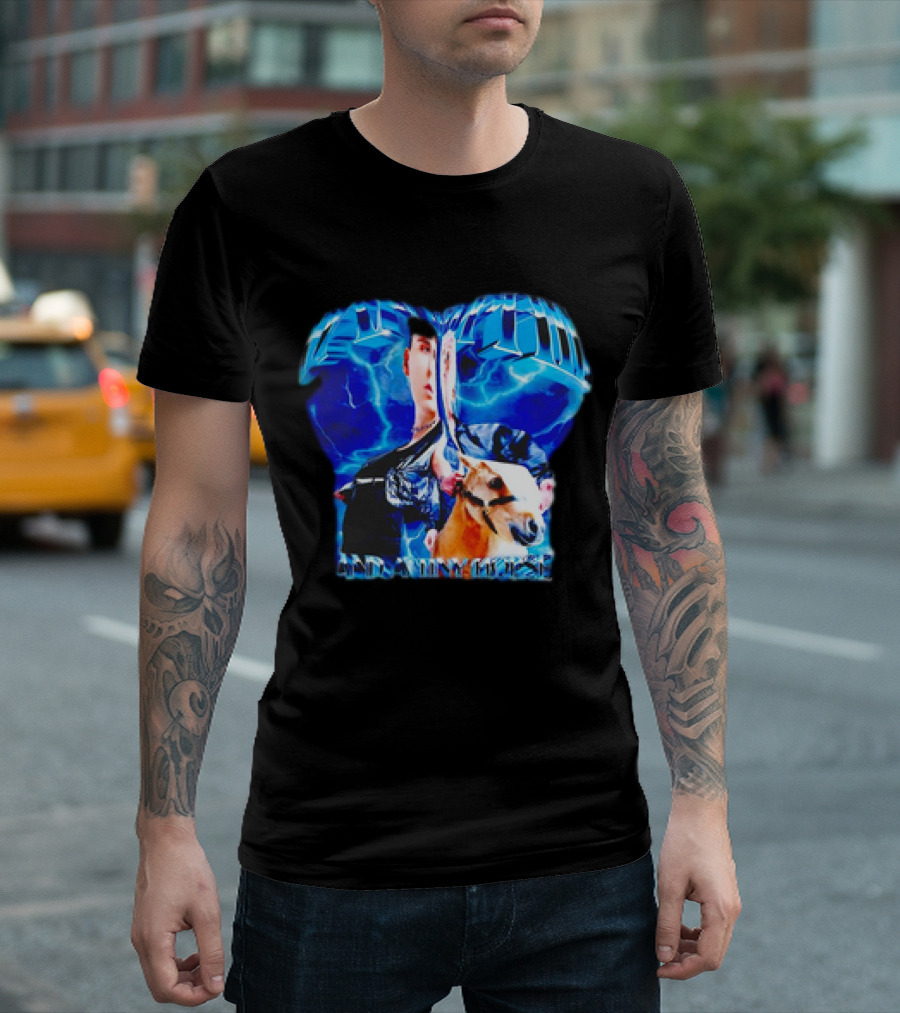 Dan and Phil Lightning and a Tiny Horse T-Shirt