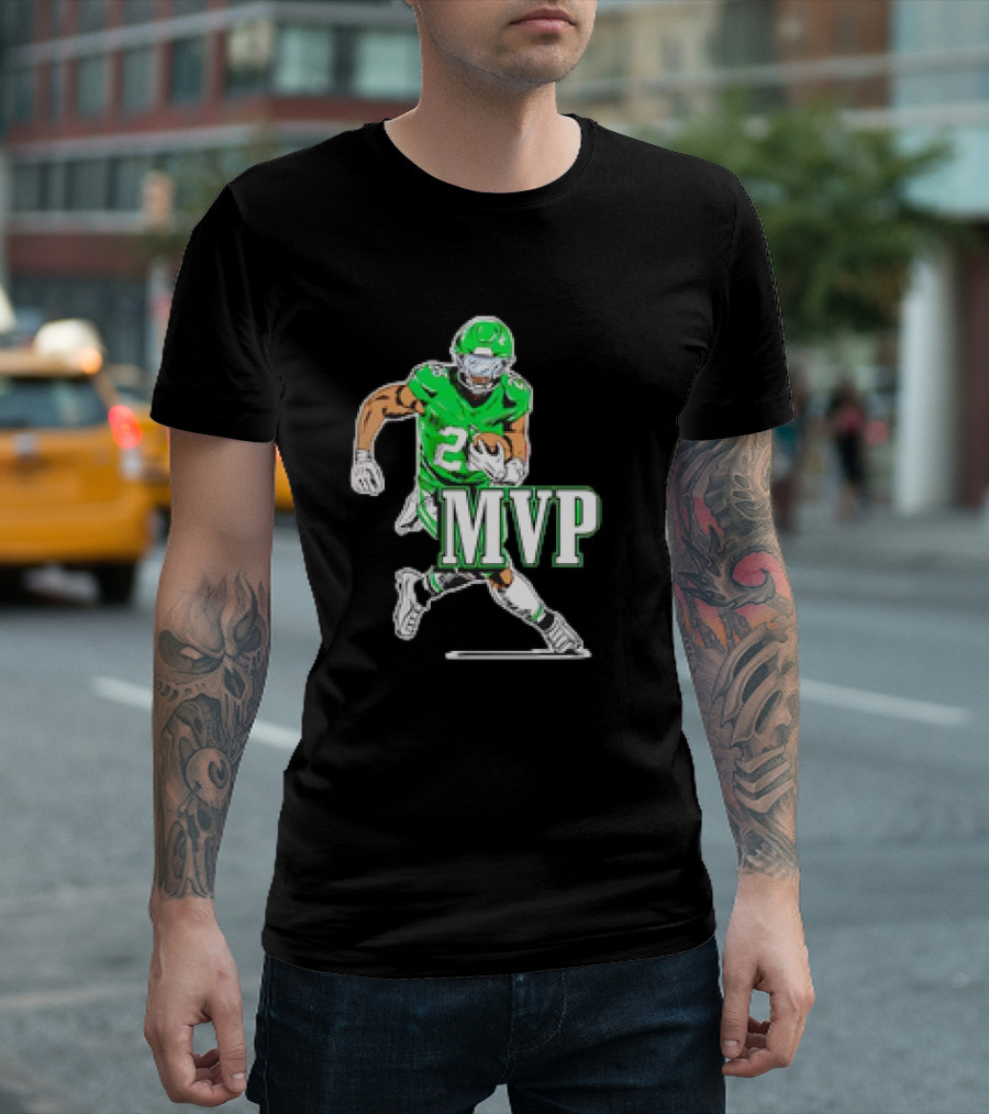 Philadelphia Eagles Number 26 Green Uniform MVP T-Shirt