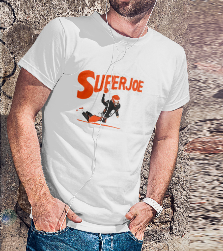 Superjoe Throw 9 Football Superstar T-Shirt