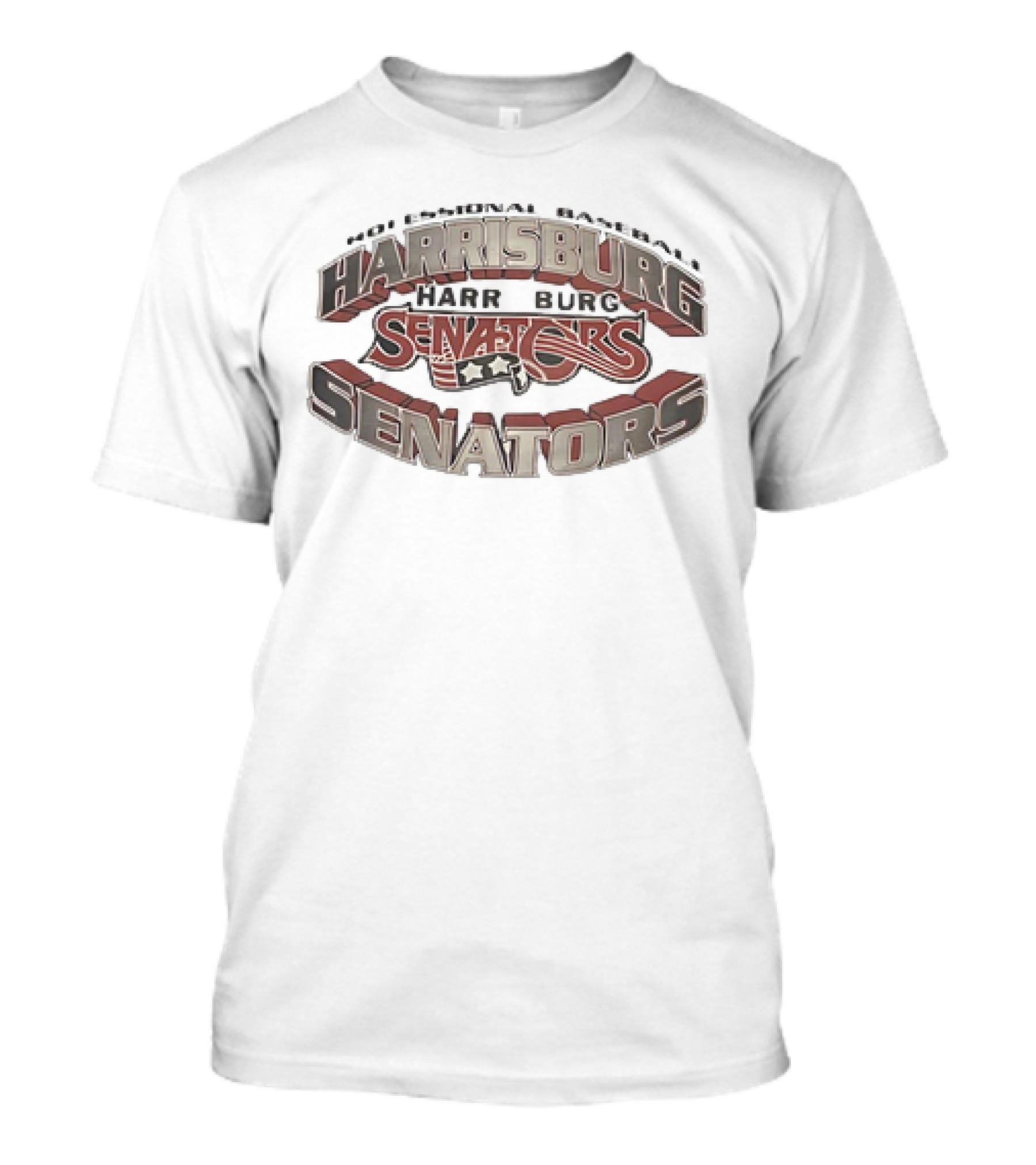 Harrisburg Senators Professional Baseball Vintage T-Shirt