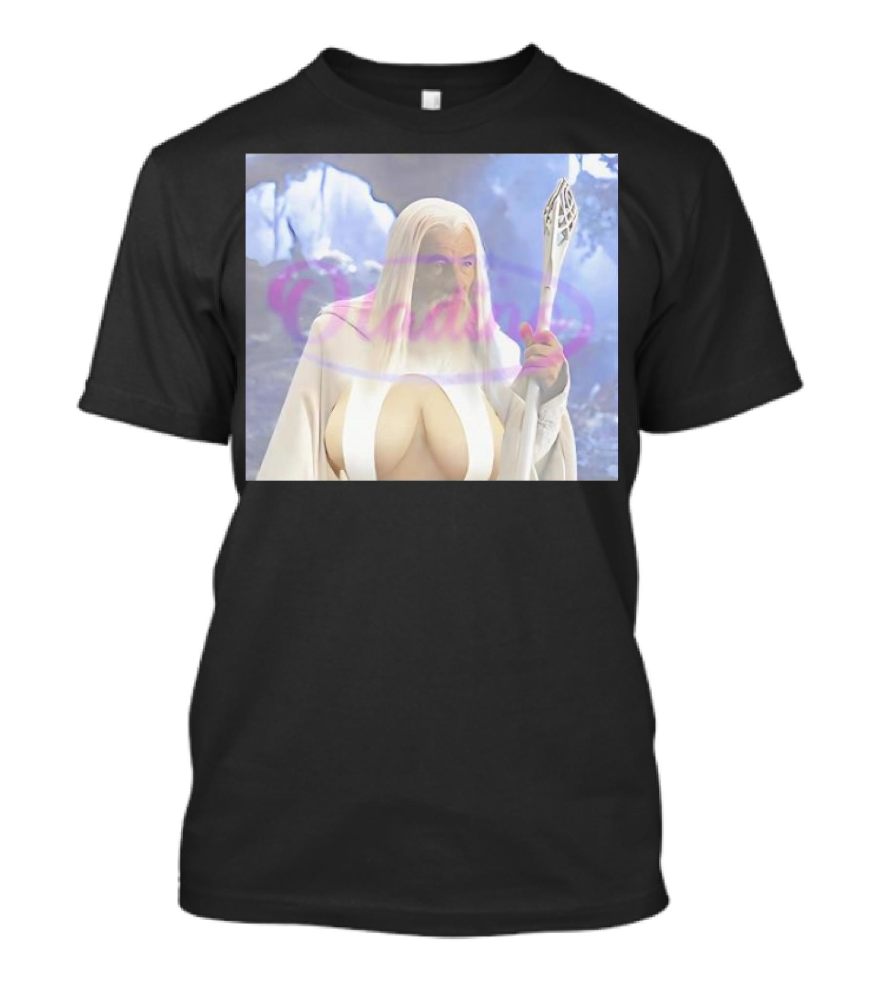 Gandalf Big Naturals Fantasy T-Shirt