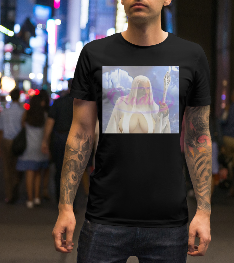Gandalf Big Naturals Fantasy T-Shirt