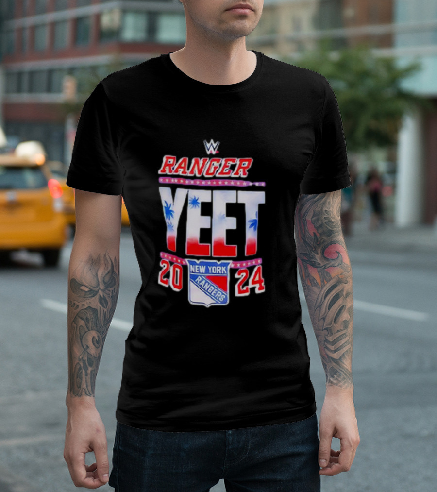WWE Ranger Yeet New York Rangers T-Shirt