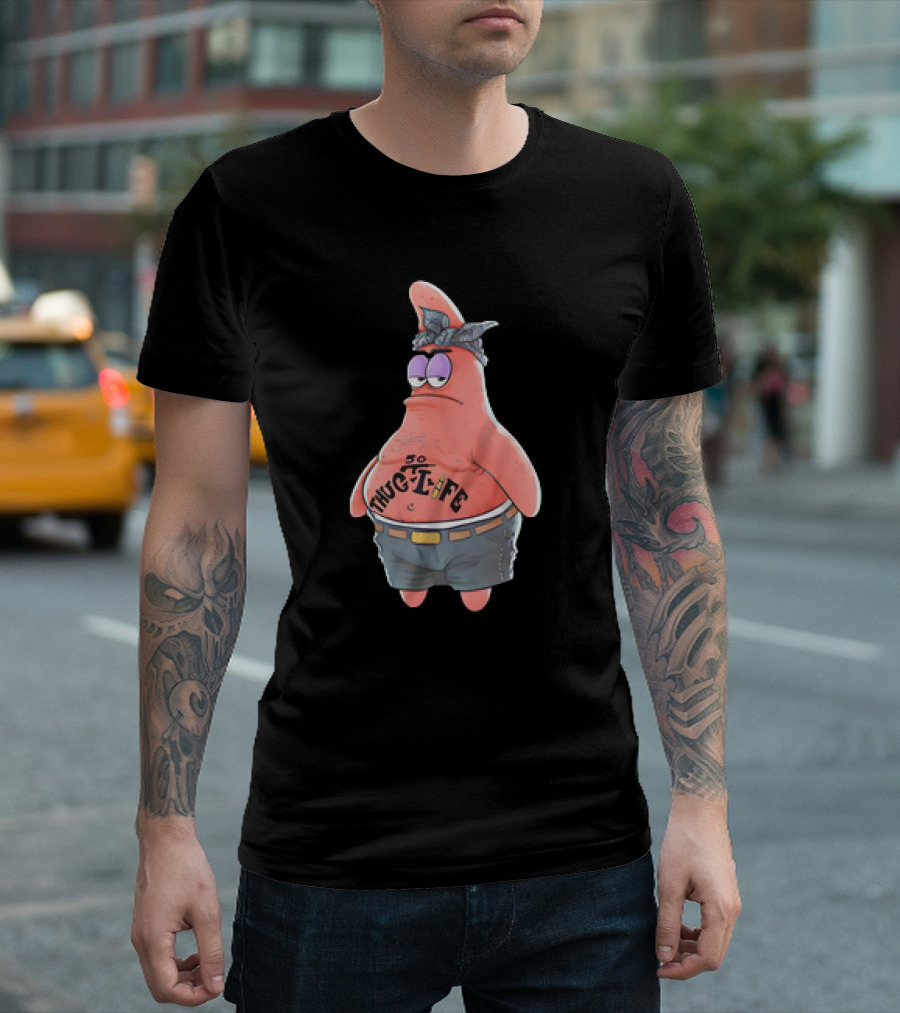 Patrick Star Thug Life So Gangster T-Shirt