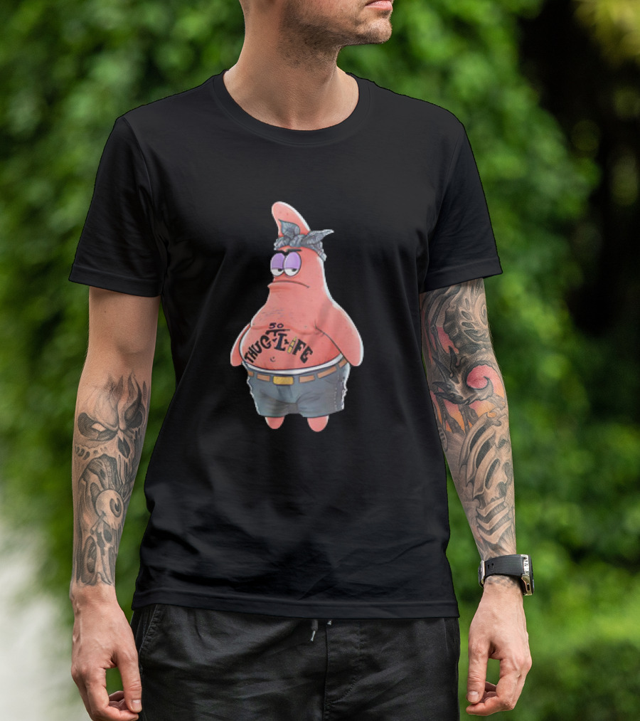 Patrick Star Thug Life So Gangster T-Shirt