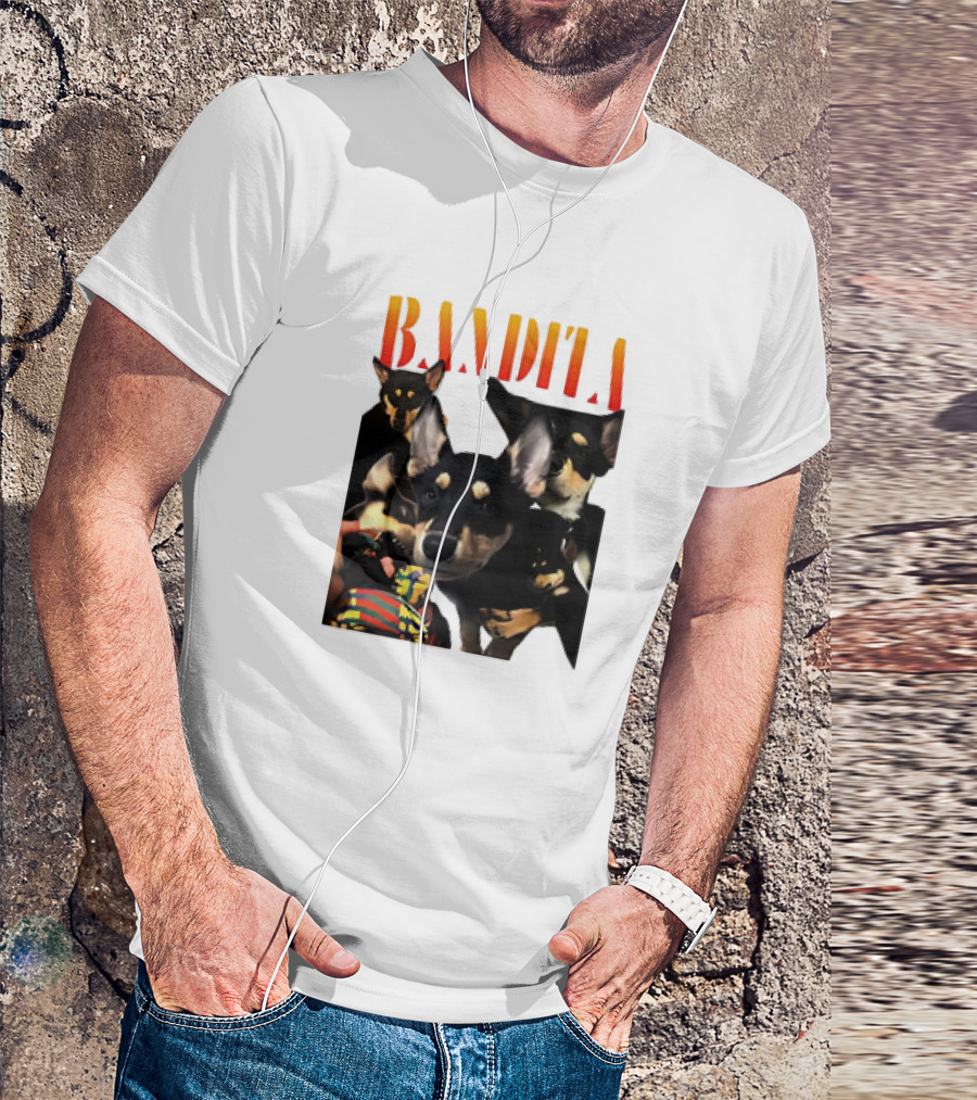 Bandita Dog Collage T-Shirt