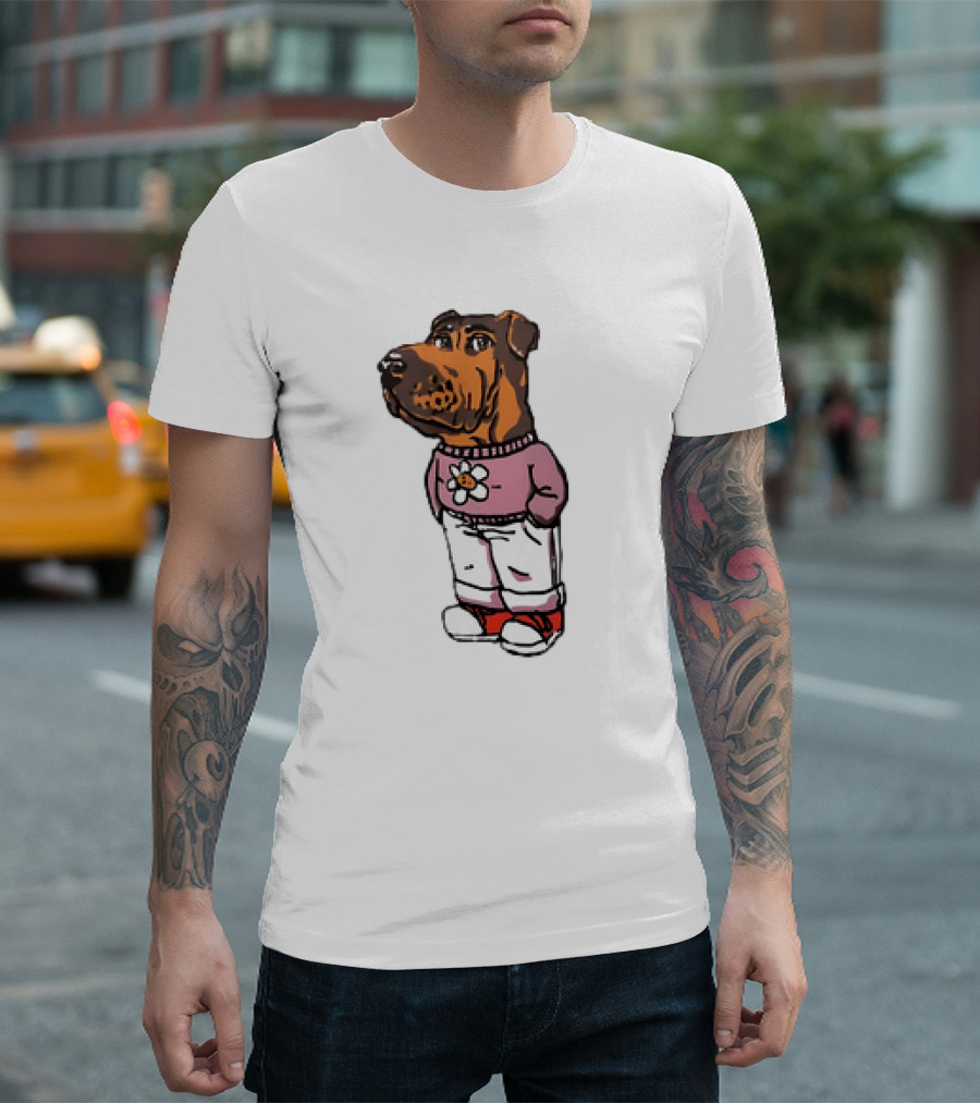 Space Dogs Chill Mable Flower T-Shirt