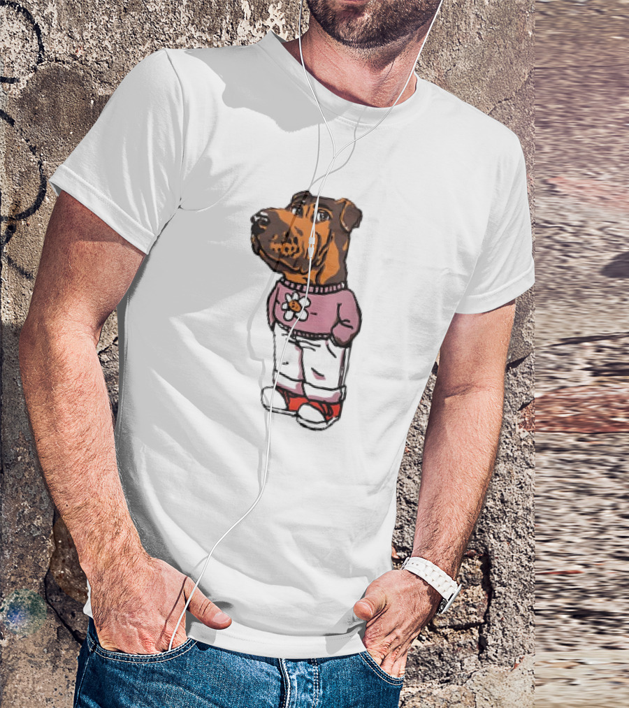 Space Dogs Chill Mable Flower T-Shirt