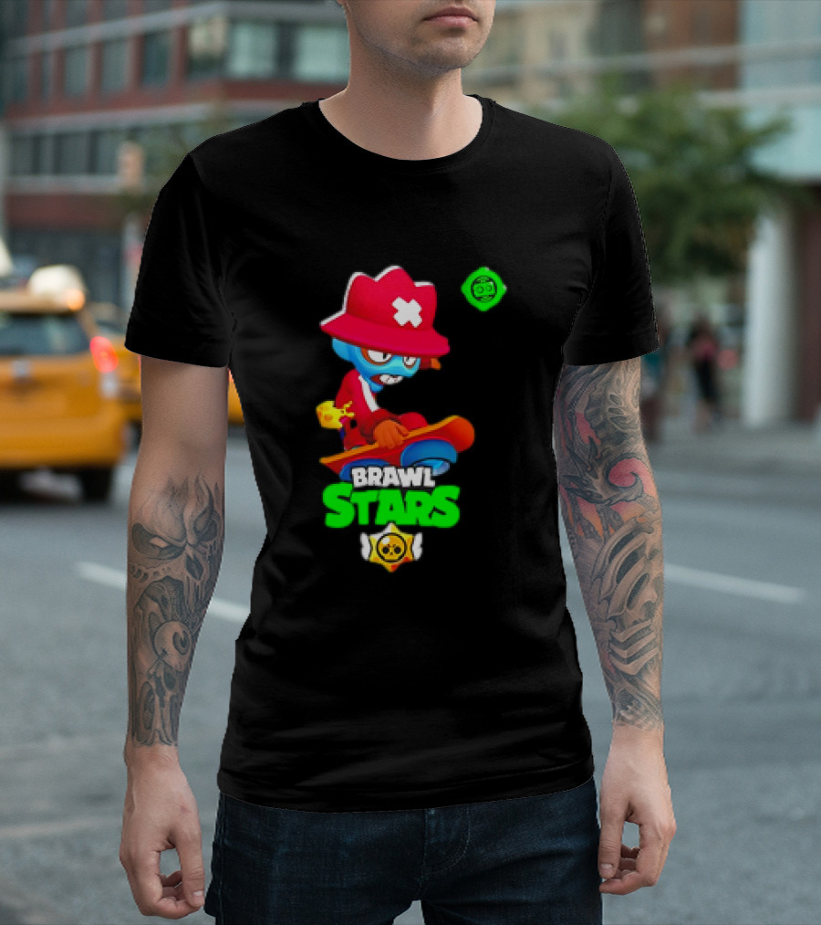 Ollie-G Skater Character Brawl Stars T-Shirt