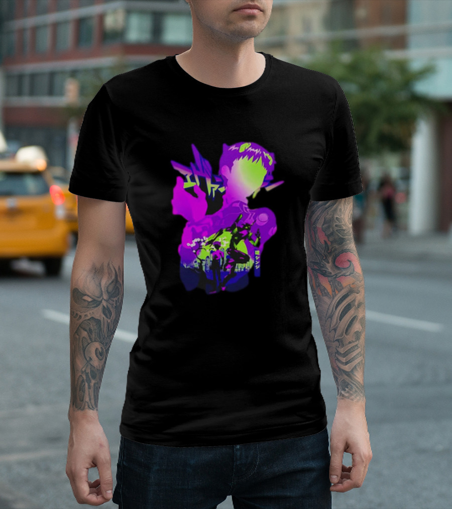 Shinji Ikari Neon Genesis Evangelion Eva-01 Dynamic T-Shirt
