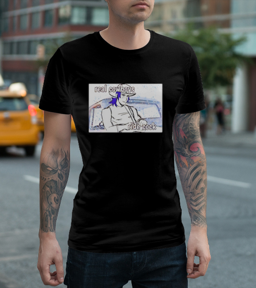 Real Cowboys Ride Cock Summer Manhwa T-Shirt