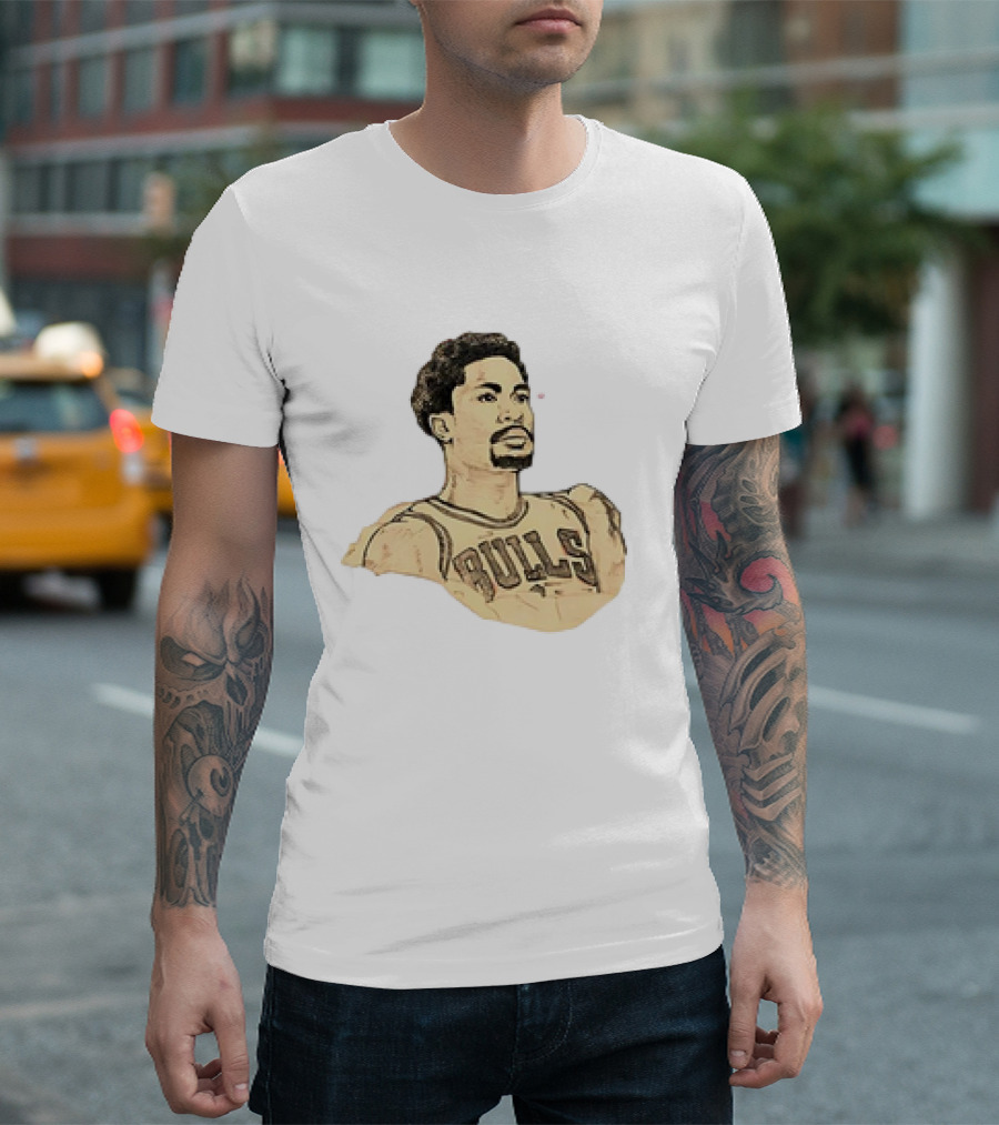 Chicago Bulls USA Homecoming D Rose by B.E T-Shirt