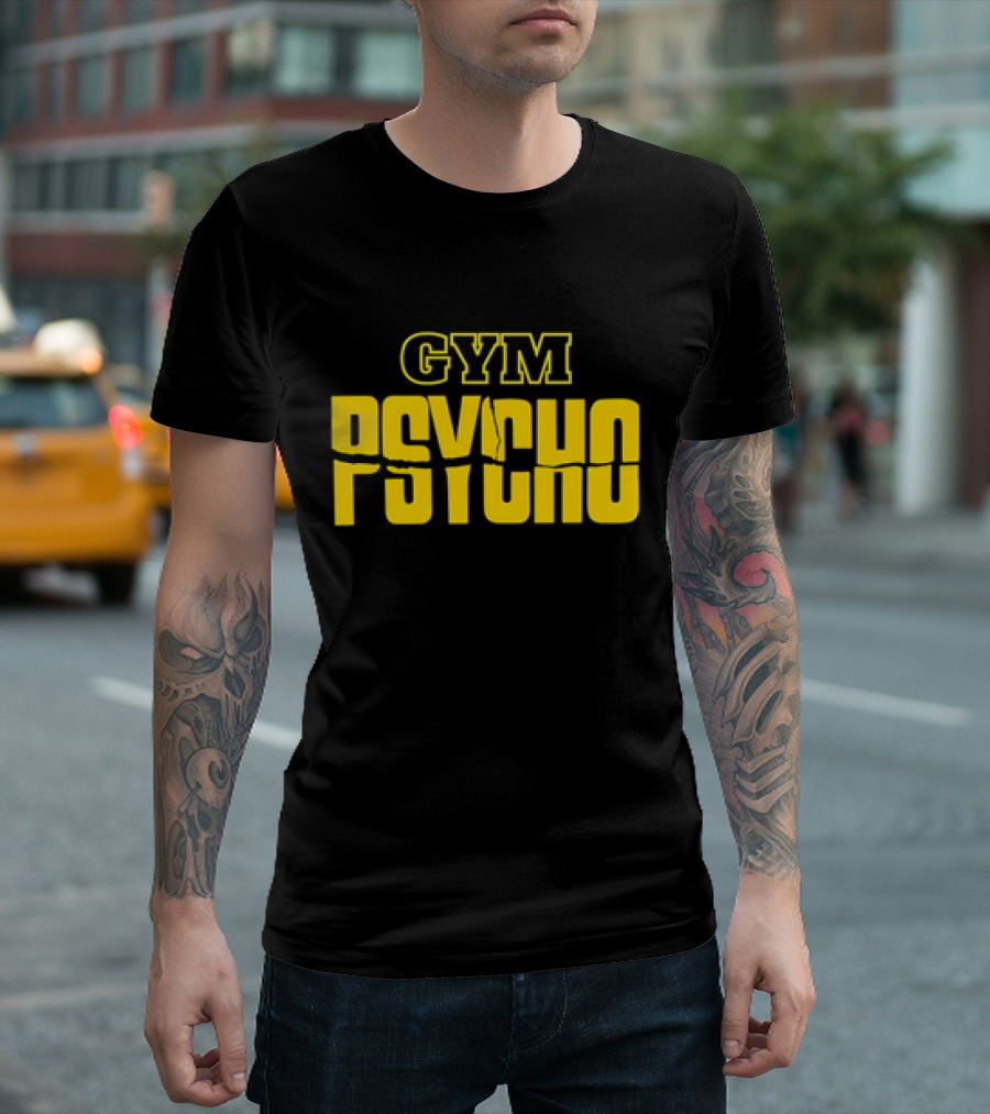 GYM PSYCHO Splintered T-Shirt
