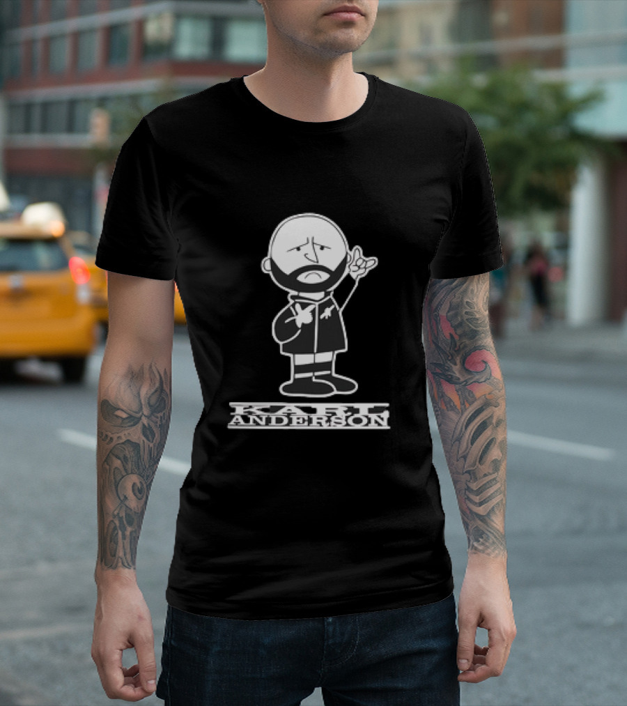 Karl Anderson Cartoon Classic Gesture T-Shirt